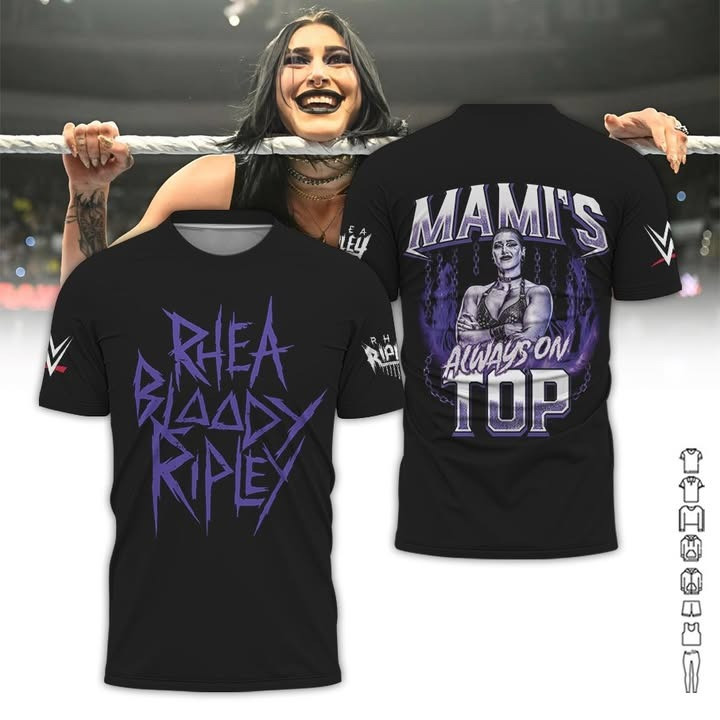 Rhea Ripley Mami'S Always On Top T-Shirt Gifts For Wrestler