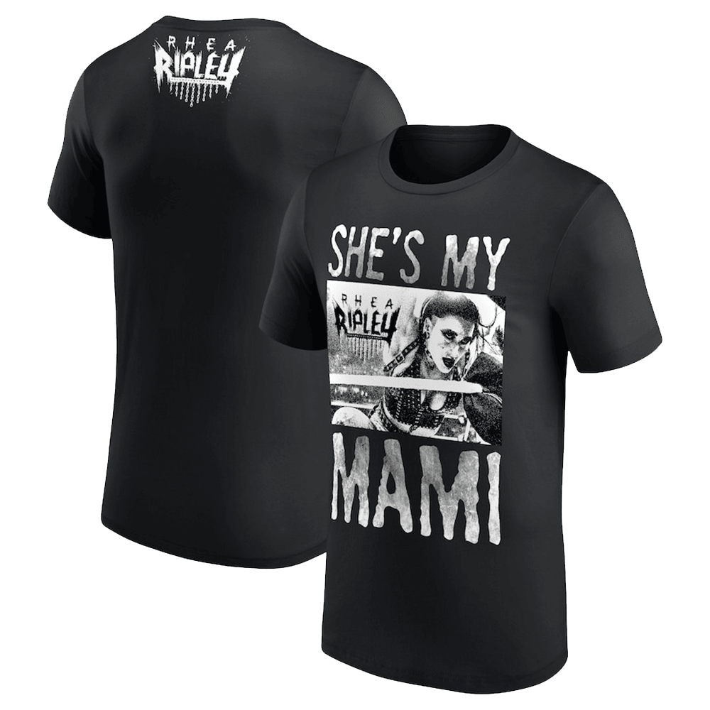 Rhea Ripley Merch Rhea Ripley She's My Mami T-Shirt Father's Day Gifts For Husband Rhea Ripley Merch Rhea Ripley She's My Mami T-Shirt Father's Day Gifts For Husband