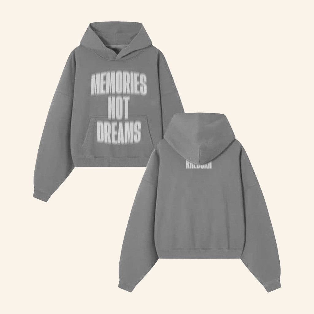 Rheborn Clo Merch Memories Not Dreams Hoodie Grey Best Gifts For Friends Rheborn Clo Merch Memories Not Dreams Hoodie Grey Best Gifts For Friends