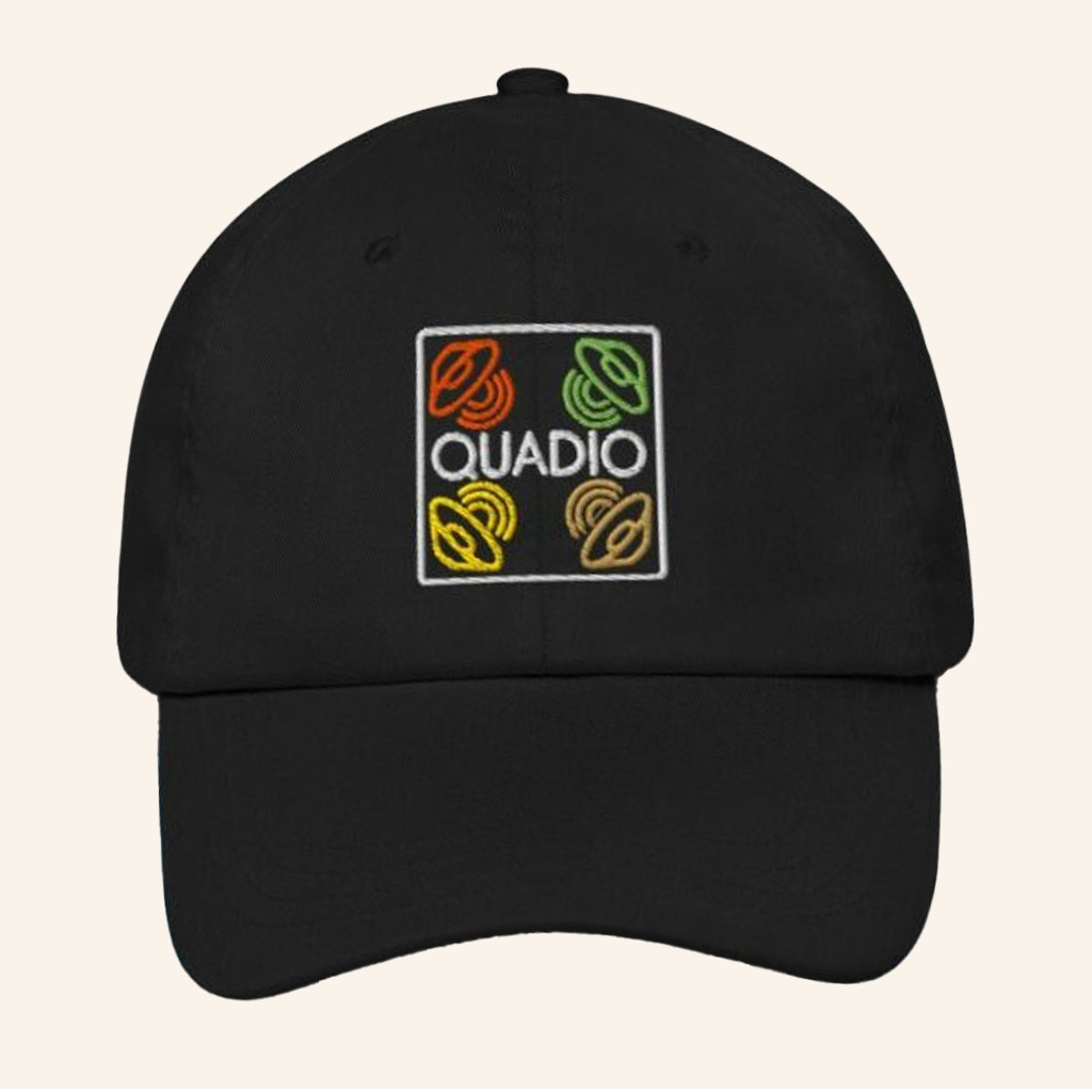 Rhino Merch Quadio Classic Embroidered Hat Christmas Present For Dad