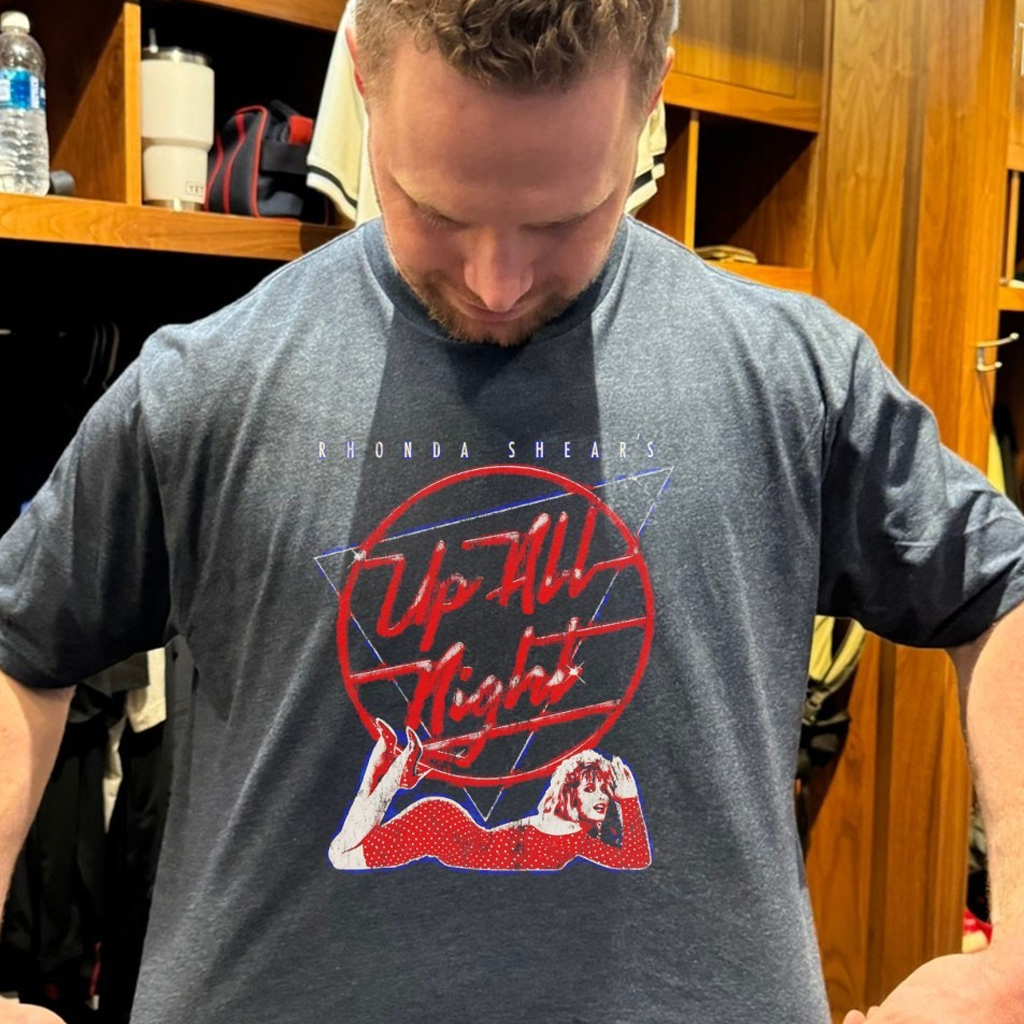 Rhonda Shear Up All Night Comic Retro Shirt Best Birthday Gift For Son