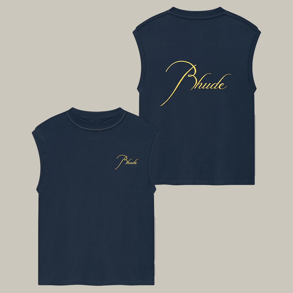 Rhude Classique Tank Top Streetwear Clothes Rhude Merchandise Present For Husband