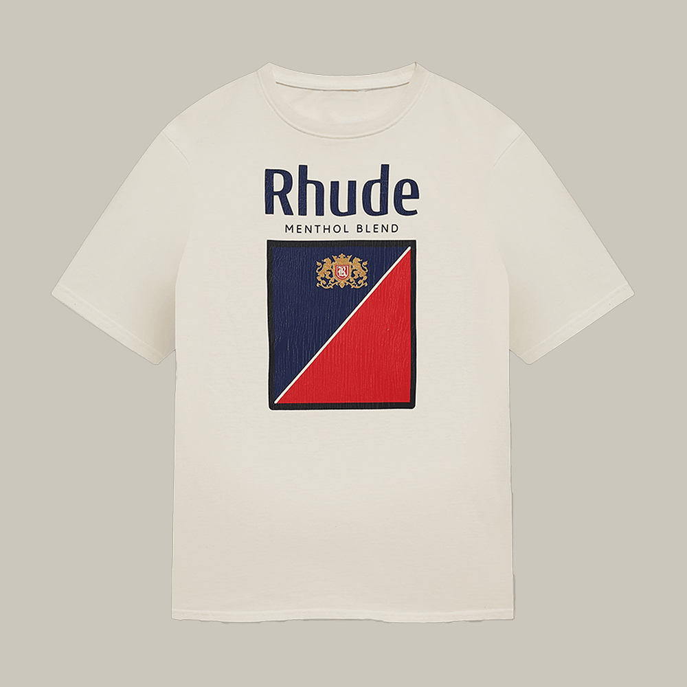 Rhude Methol Blend Collins Fumar T-Shirt Rhude Clothes Best Present For Him