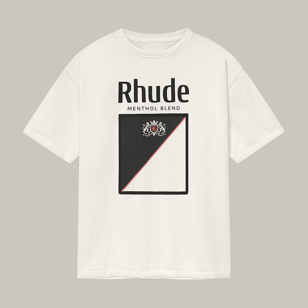 Rhude Methol Blend Collins Fumar T-Shirt Trendy Clothes Rhude Present For Enthusiast
