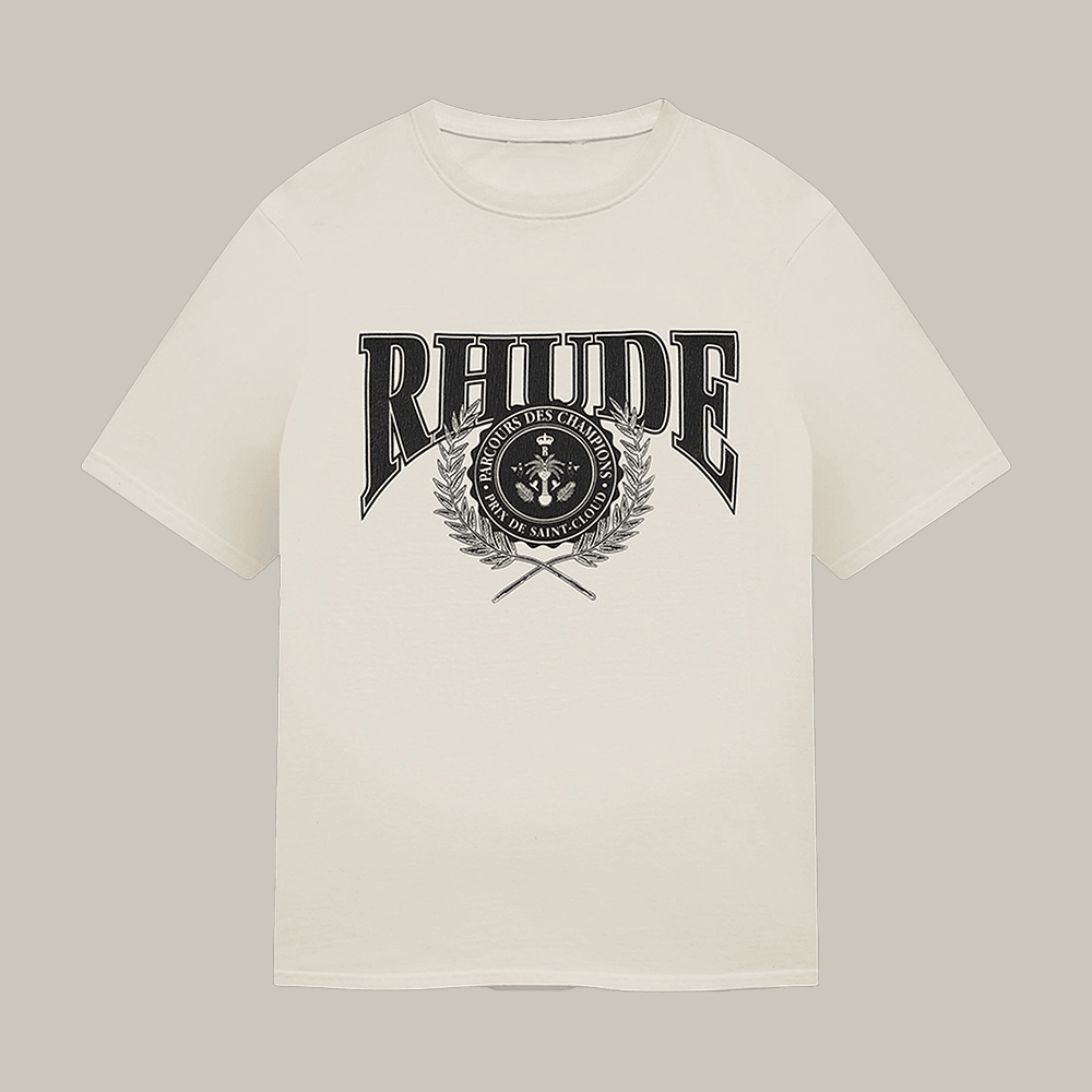 Rhude Parcours Des Saint Cloud T-Shirt Rhude Brand Clothes Best Gift For Streetwear