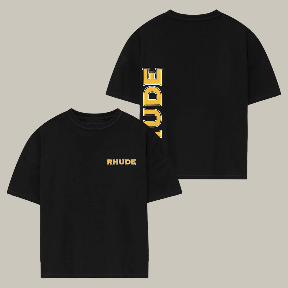 Rhude Steel Double Layered T-Shirt Rhude Clothes Present For Brothers