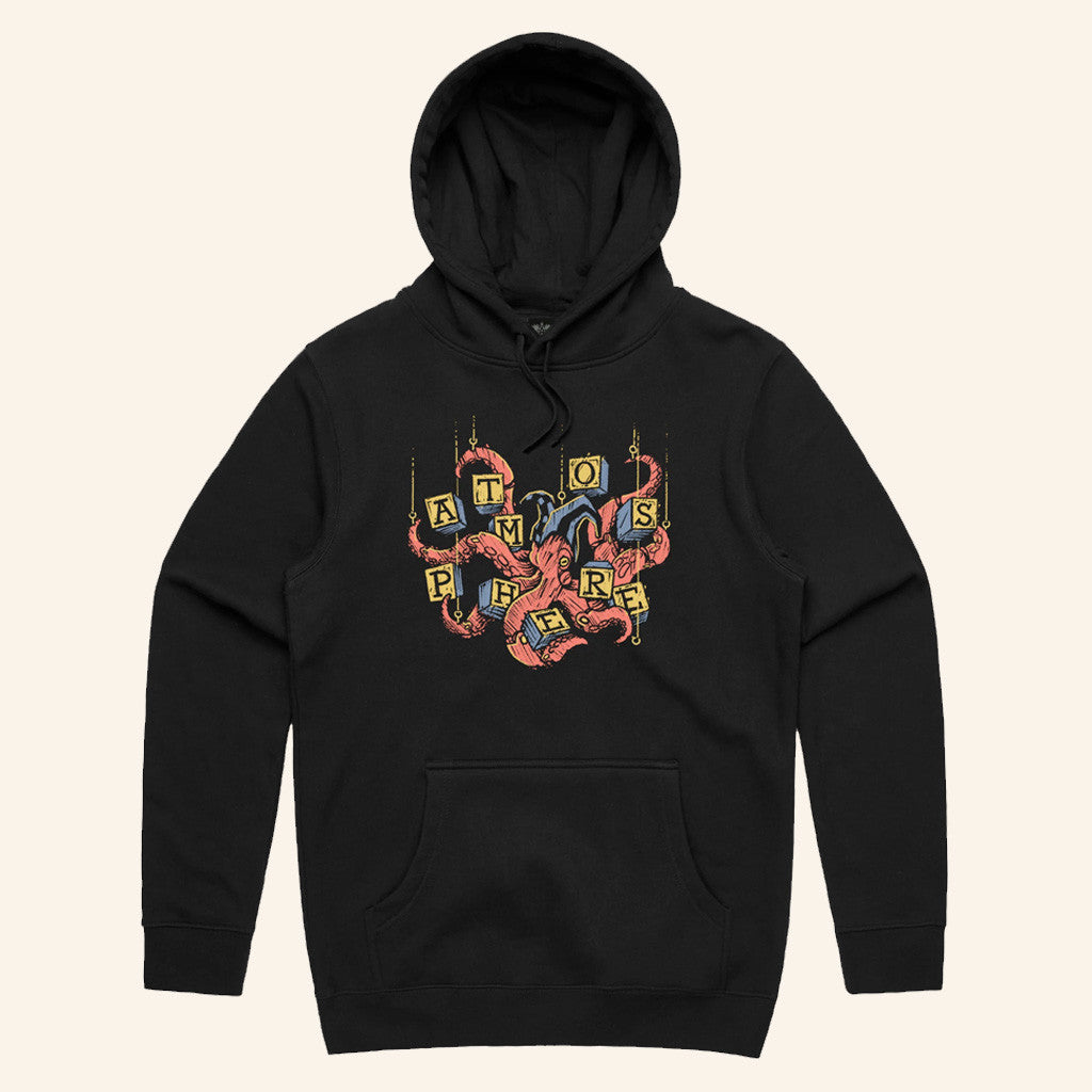 Rhymesayers Merch Atmosphere Octo Black Hoodie Gifts For Him Rhymesayers Merch Atmosphere Octo Black Hoodie Gifts For Him