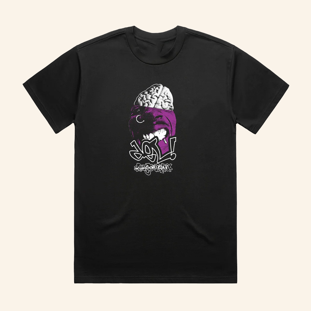 Rhymesayers Merch Del Both Sides Of The Brain Black Shirt Presents For Boyfriend