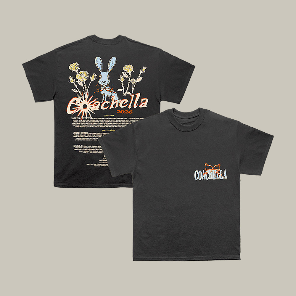 Ribbons & Roses Lineup Coachella Music Festival 2026 T-Shirt Music Festival Shirt Gift Idea