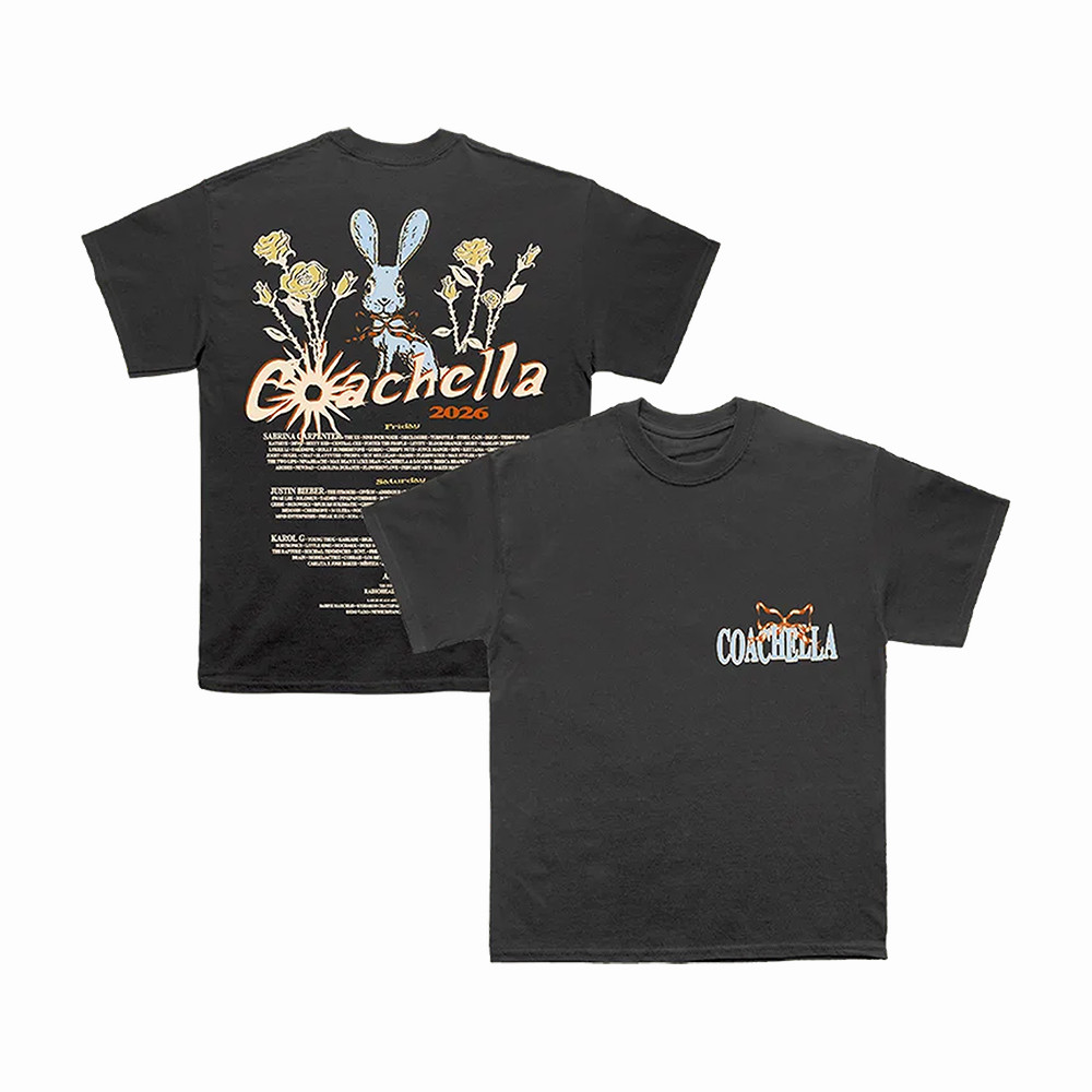 Ribbons & Roses Lineup Coachella T-Shirt Coachella Valley Music Merch Music Lover Gift Ideas