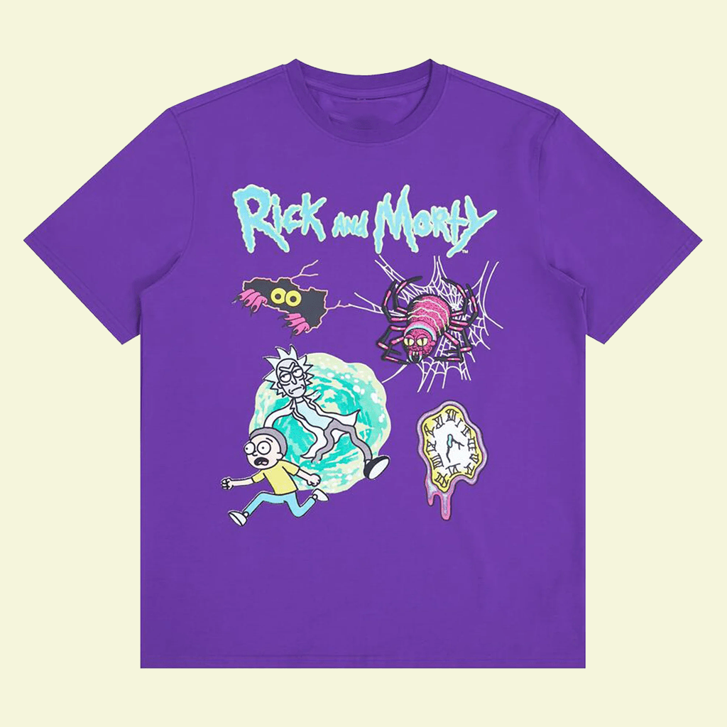 Rick And Morty Merch Freeze Max Men's Rick And Morty Caught Up T-Shirt Gifts For Son