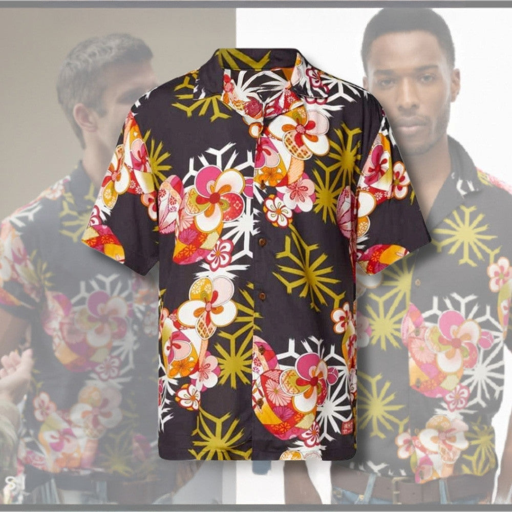 Rick Silver Superdry Resort Hawaiian Shirt In Going Dutch Shirt Dad Fathers Day Gifts