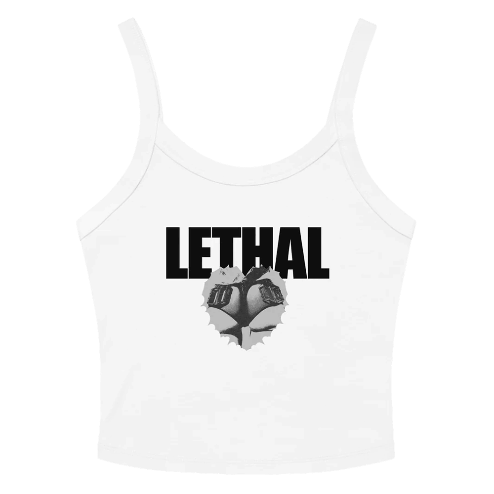 Rico Nasty Merch Rico Nasty Lethal White Tank Top For Women's Gifts For Rapper Fans Rico Nasty Merch Rico Nasty Lethal White Tank Top For Women's Gifts For Rapper Fans