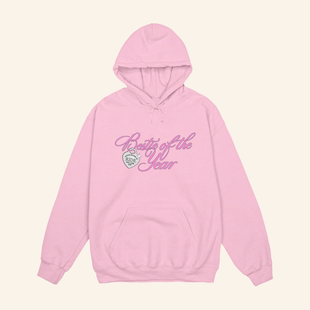 Ride The Pod Merch RIDE Bestie Of The Year Hoodie Gifts For Girlfriend