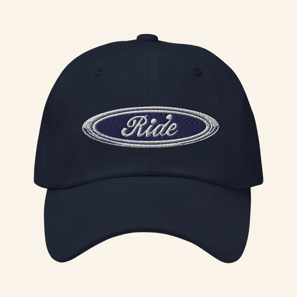Ride The Pod Merch RIDE Heritage Logo Embroidered Hat Xmas Gifts For Dad Ride The Pod Merch RIDE Heritage Logo Embroidered Hat Xmas Gifts For Dad