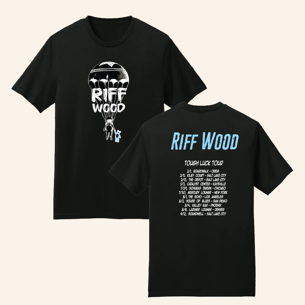 Riff Wood Merch Exclusive Tough Luck Tour Balloon Shirt Gifts For Son