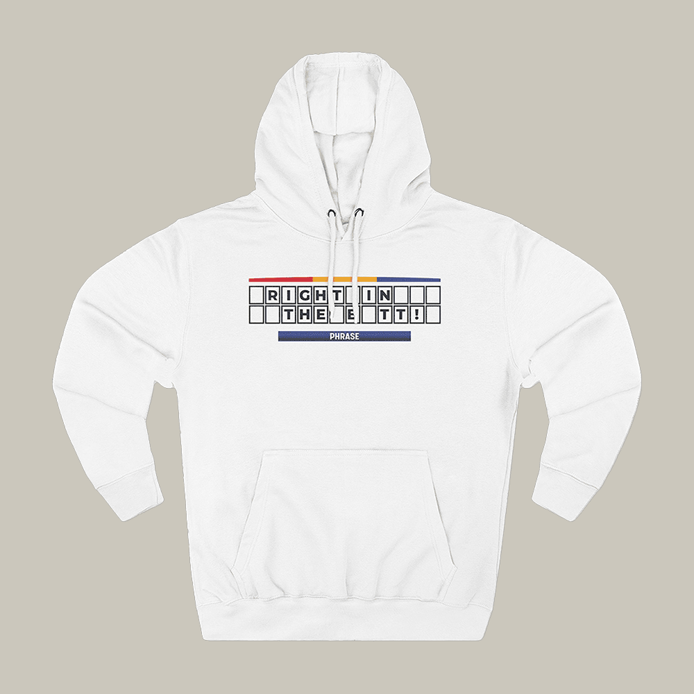 Right In The Butt Hoodie Jimmy Kimmel Hooded Sweatshirt Funny Gifts