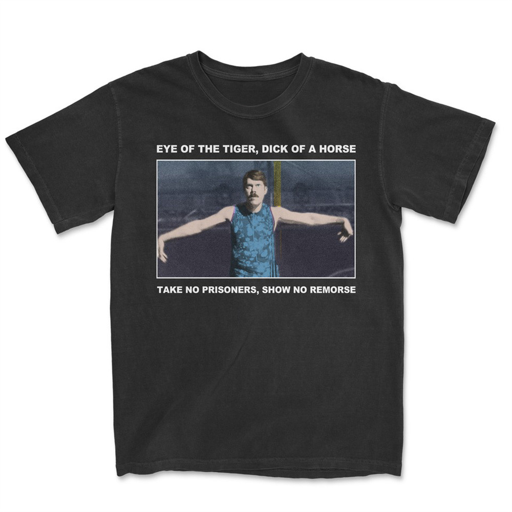 Righteous Gemstones Merch T-Shirt Eye Of The Tiger Dick Of A Horse T-Shirt Funny
