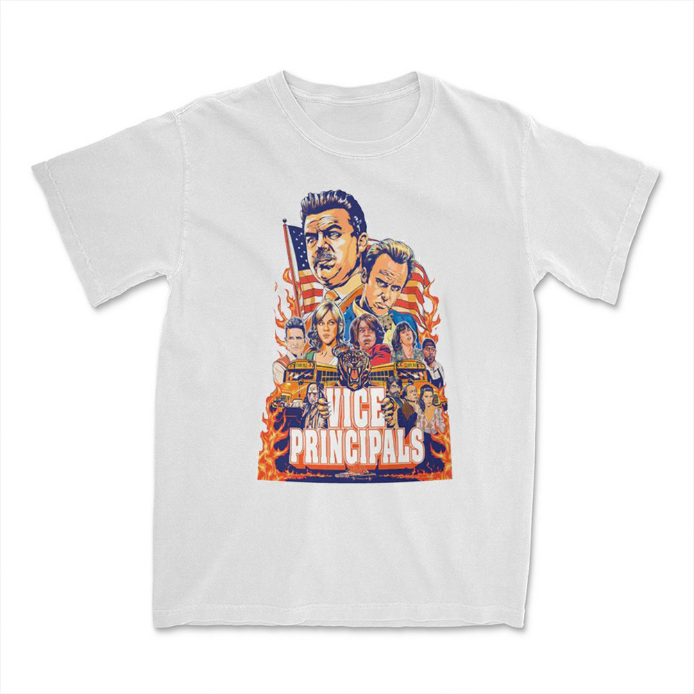 Righteous Gemstones Merch T-Shirt School Bus Burnout Vice Principals Fan Gifts