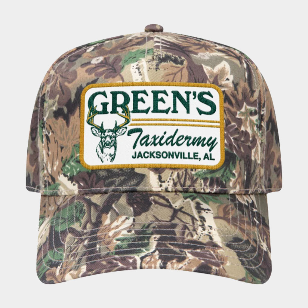 Riley Green Merch 2026 Green's Taxidermy Hat Camo Best Gifts For Music Lovers