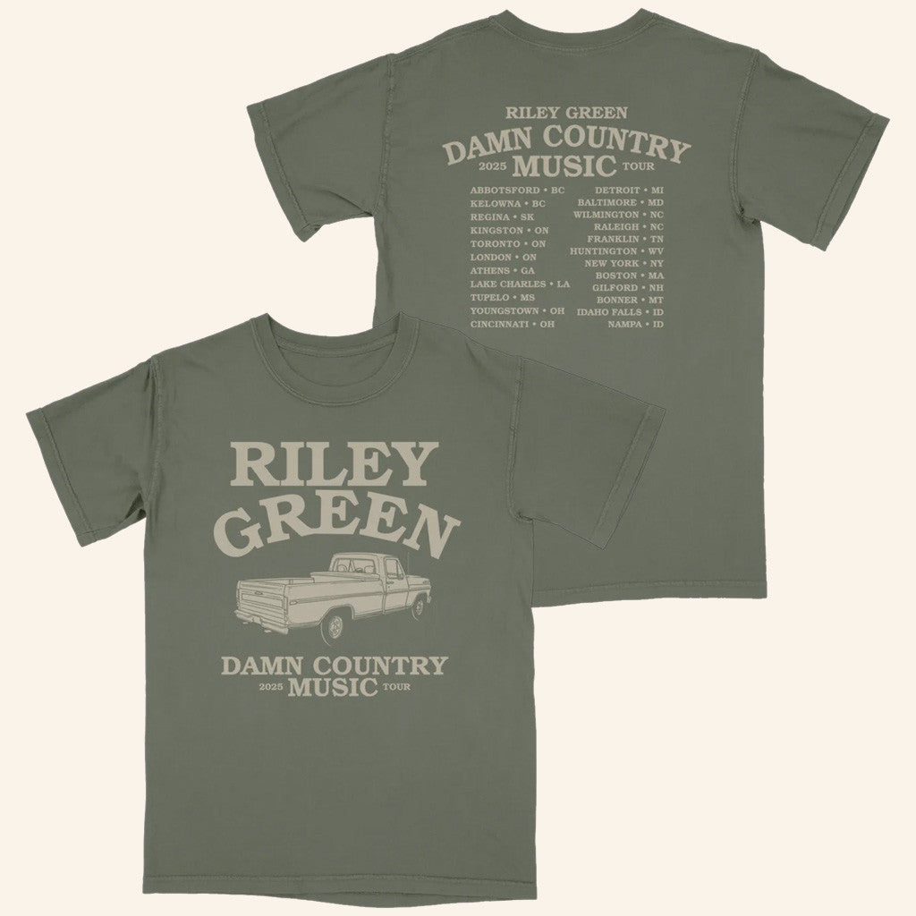 Riley Green Merch Dcm Tour T-Shirt Gifts For Husband