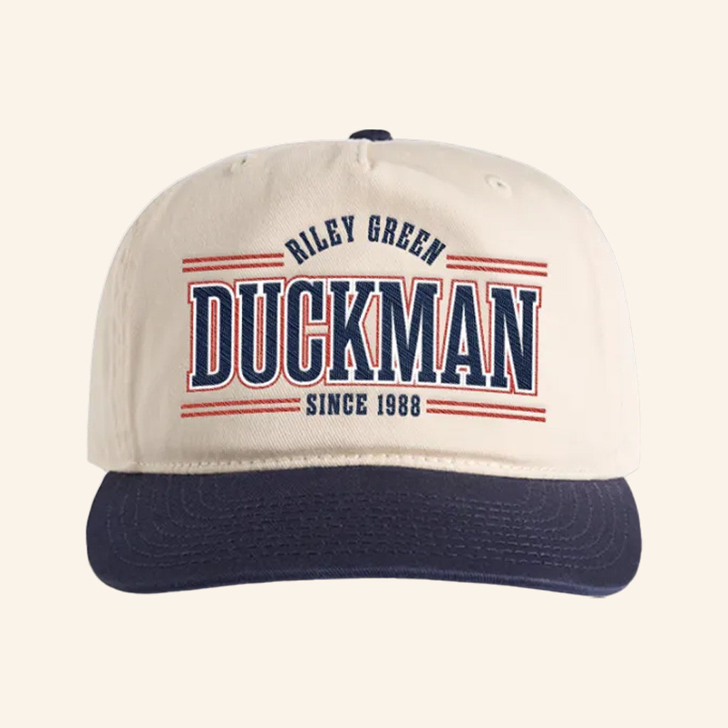 Riley Green Merch Duckman Hat Music Lover Gift Ideas For Him