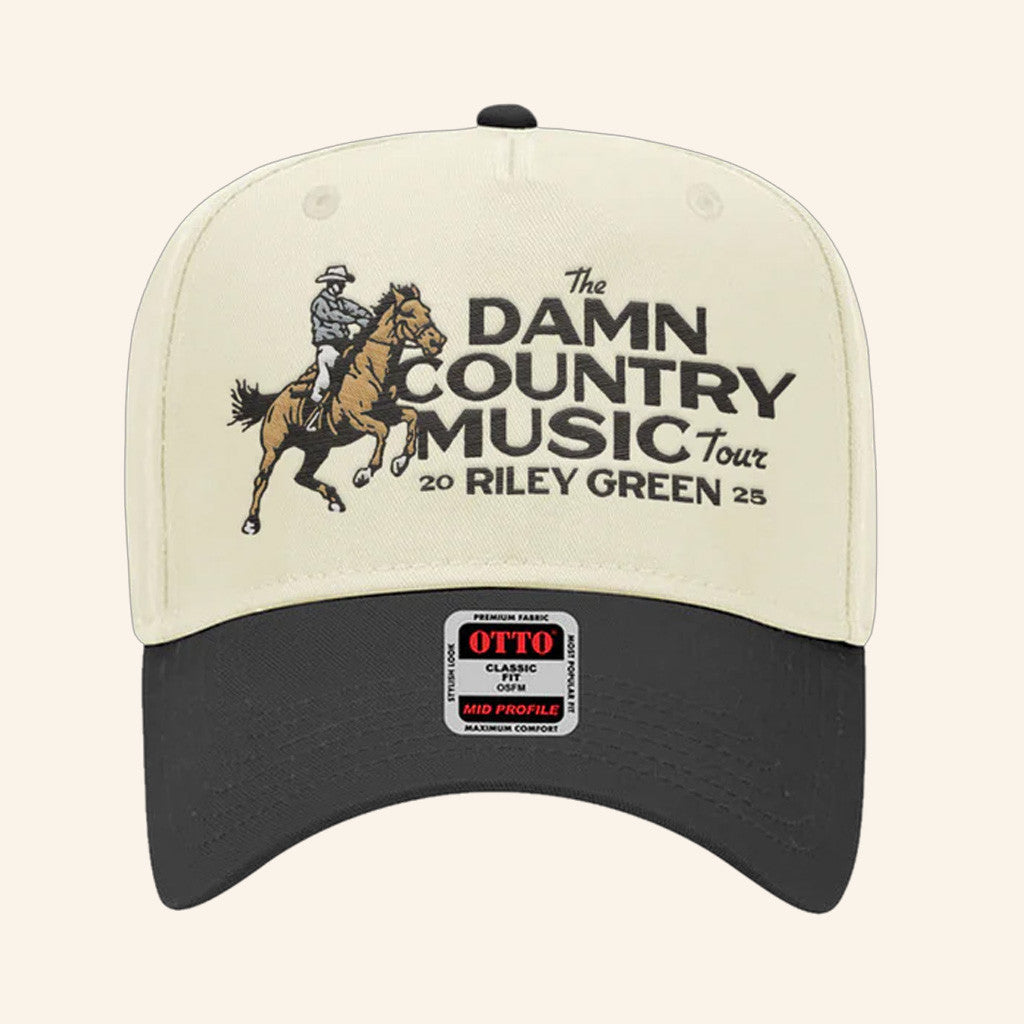 Riley Green Merch Tour 2025 Cowboy Hat Embroidered Gifts For Music Lovers Riley Green Merch Tour 2025 Cowboy Hat Embroidered Gifts For Music Lovers