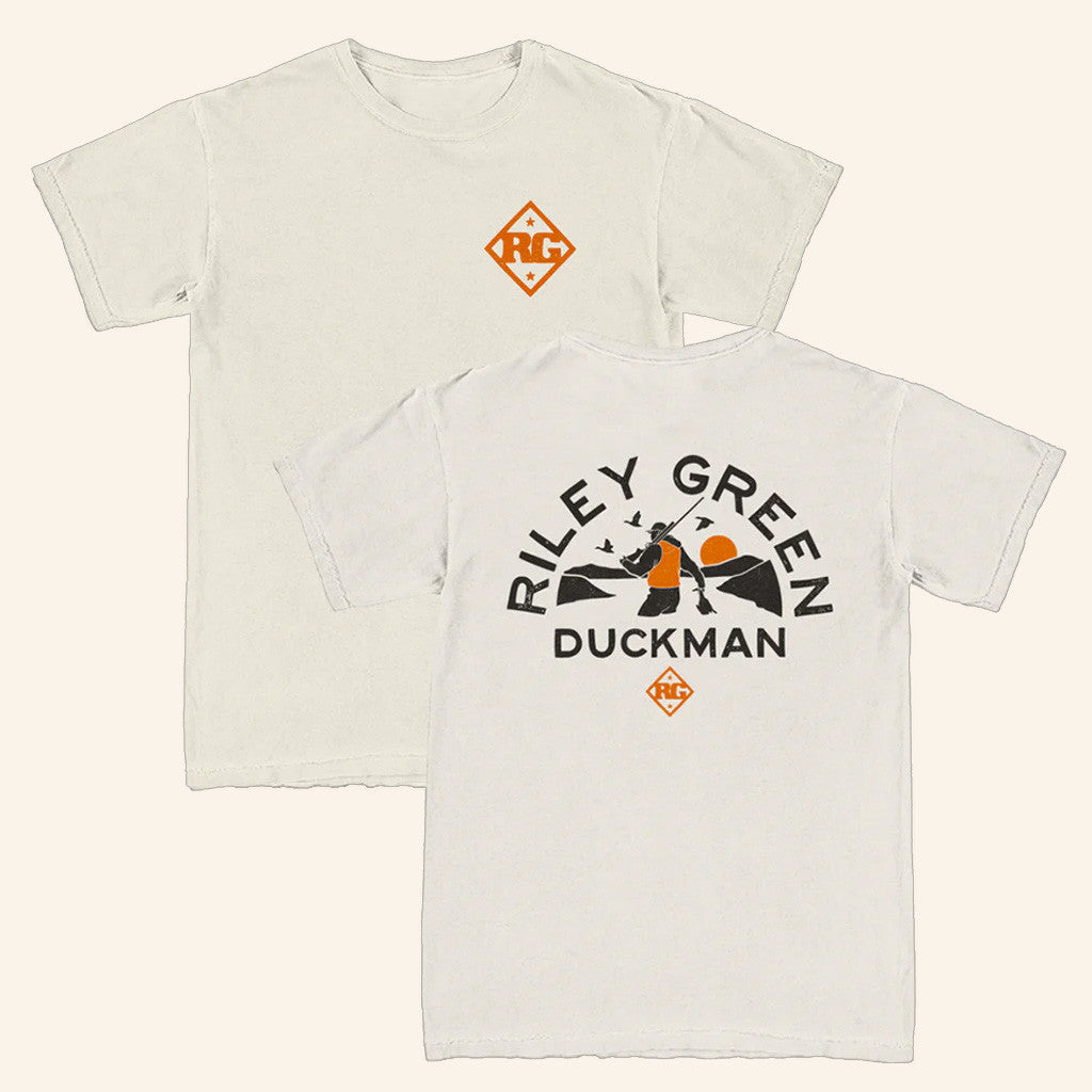 Riley Green Merch Tour 2025 Duckman T-Shirt Gift Ideas For Music Lovers Riley Green Merch Tour 2025 Duckman T-Shirt Gift Ideas For Music Lovers