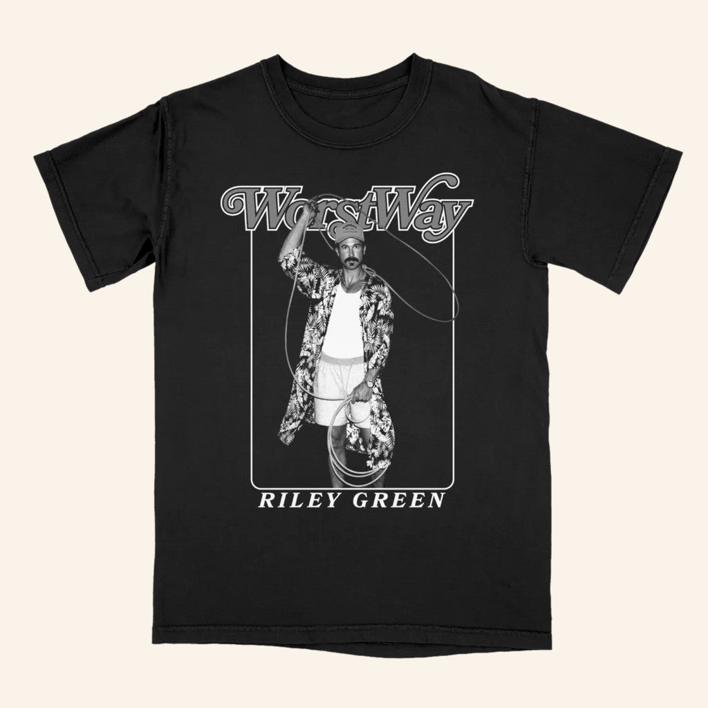 Riley Green Merch Tour 2025 Worst Way Shirt Music Lover Gifts For Him