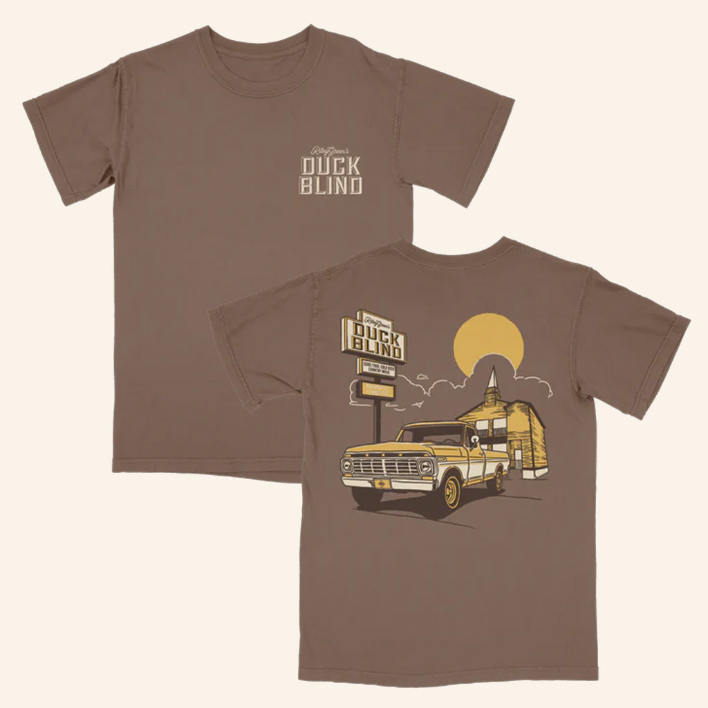 Riley Green Merch Truck Duck Blind T-Shirt Riley Green Shirt Presents For Music Lovers