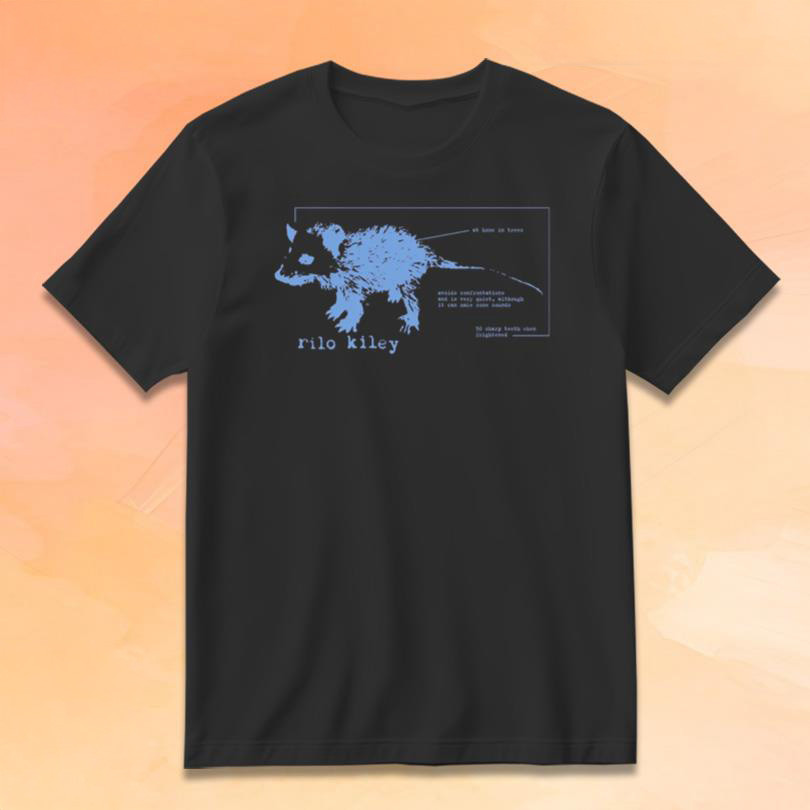Rilo Kiley Merch Rilo Kiley Possum Garnet T-Shirt Gifts For Rock Music Lovers