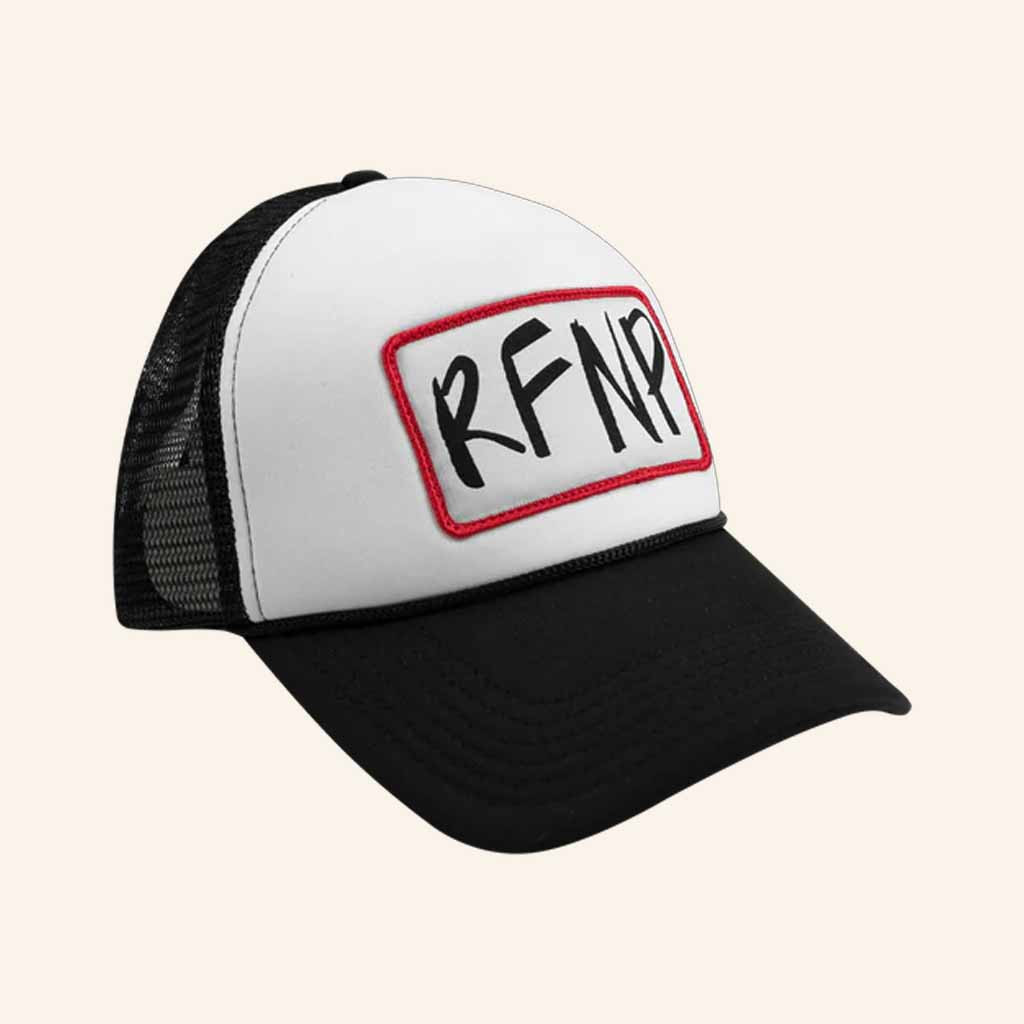 Ring Finger No Pinky Merch RFNP Trucker Hat Best Gifts For Music Lovers Ring Finger No Pinky Merch RFNP Trucker Hat Best Gifts For Music Lovers