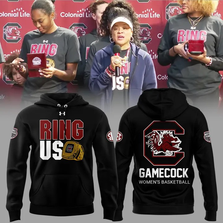 Ring Us Gamecock South Carolina Women's Basketball Hoodie Gifts For Fans