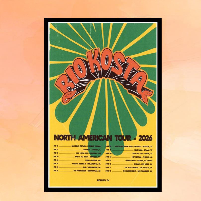 Rio Kosta North American Tour 2026 Poster Rio Kosta Merch Home Decor Gifts For Music Fans Rio Kosta North American Tour 2026 Poster Rio Kosta Merch Home Decor Gifts For Music Fans