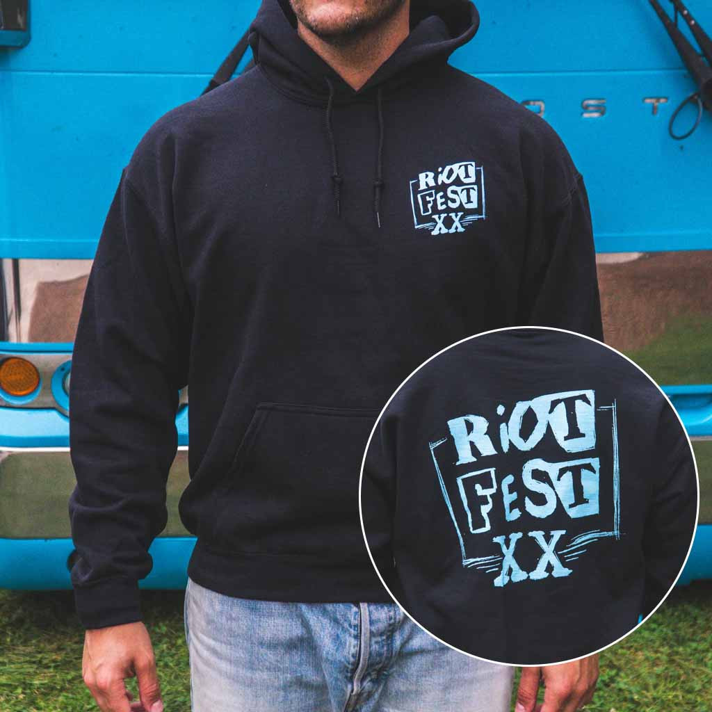 Riot Brand Merch 2025 Riot Fest Anniversary Hoodie Christmas Gifts For Guys Riot Brand Merch 2025 Riot Fest Anniversary Hoodie Christmas Gifts For Guys