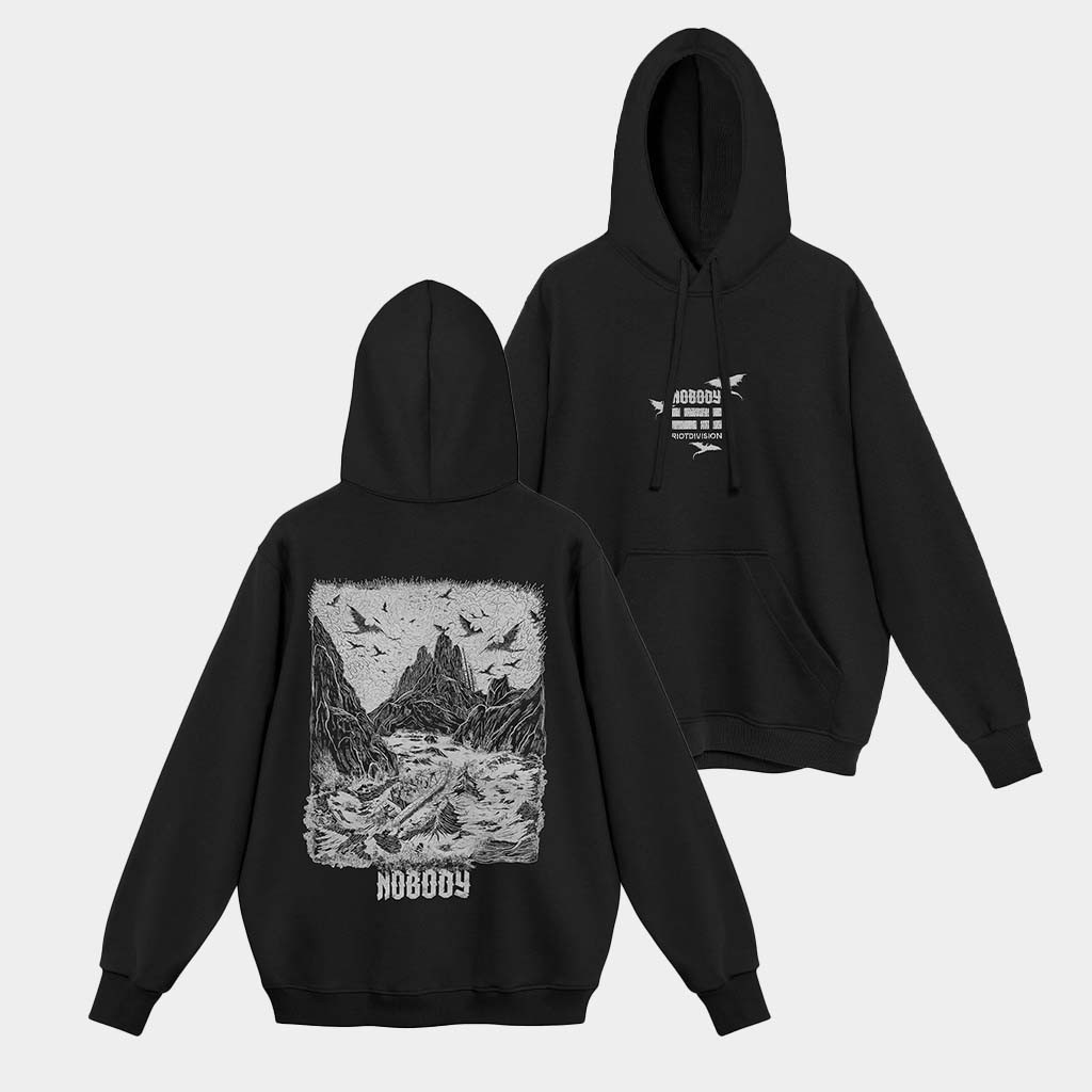 Riot Division Merch Nobody Hoodie Unique Gift For Boyfriend Birthday