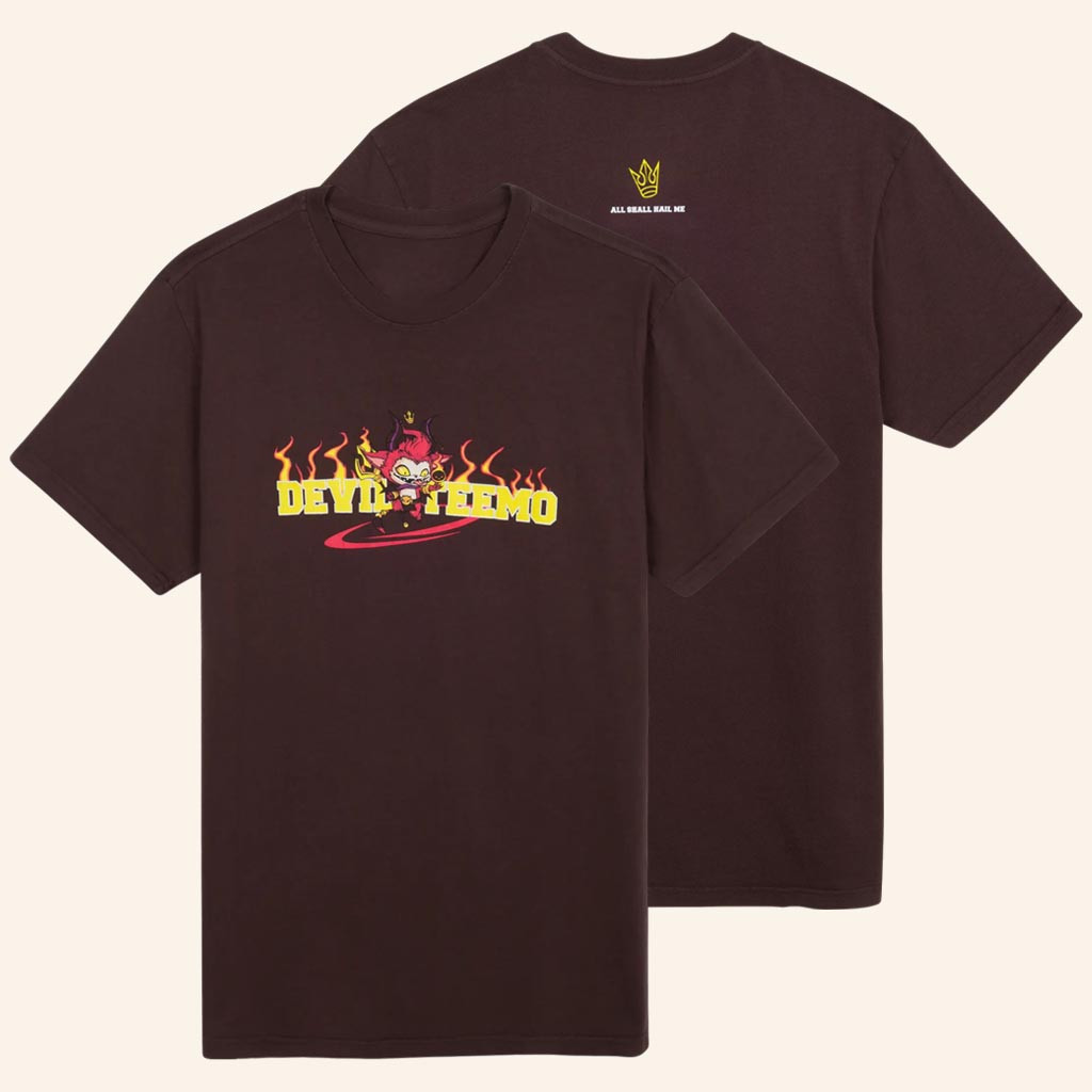 Riot Games Merch Little Devil Teemo T-Shirt Birthday Present For Son