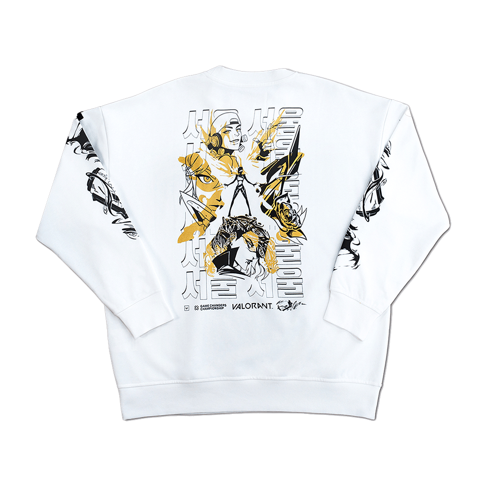 Riot Games Merch Valorant Game Changers Seoul Sweatshirt Valorant Merch Gifts For Gamers