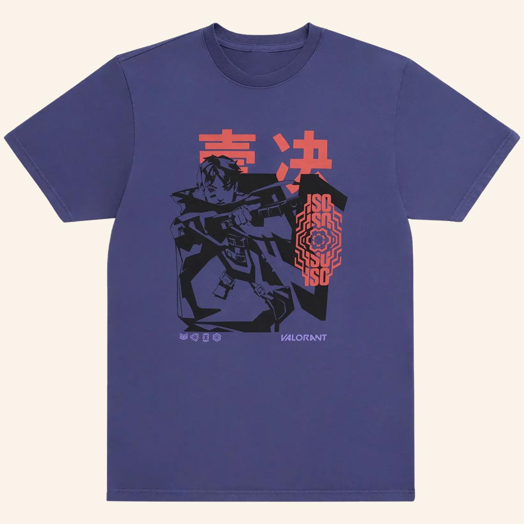 Riot Games Merch VALORANT Iso T-Shirt Gift Ideas For Son In Law
