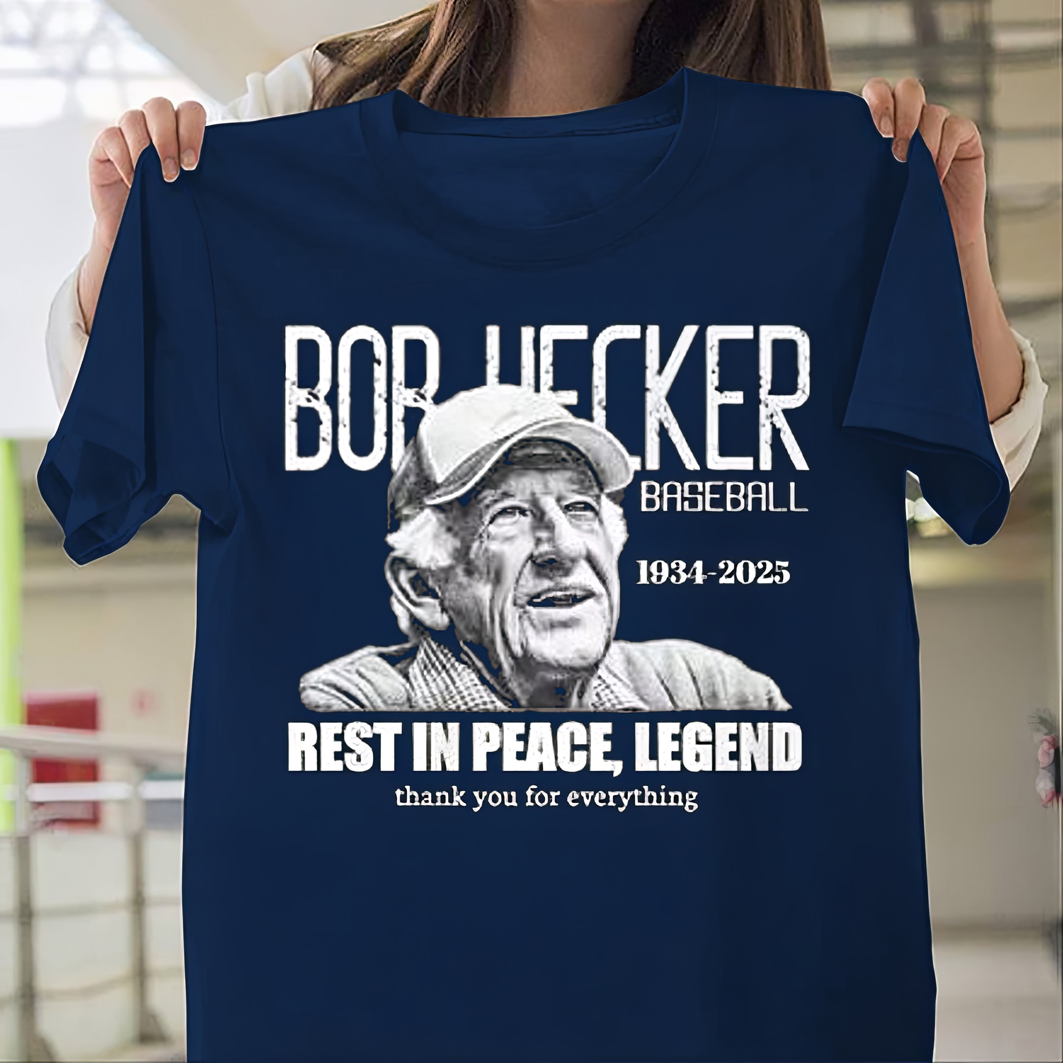 RIP Bob Uecker T-Shirt Rest In Peace Legend Thank You For Everything Mr. Baseball Shirt