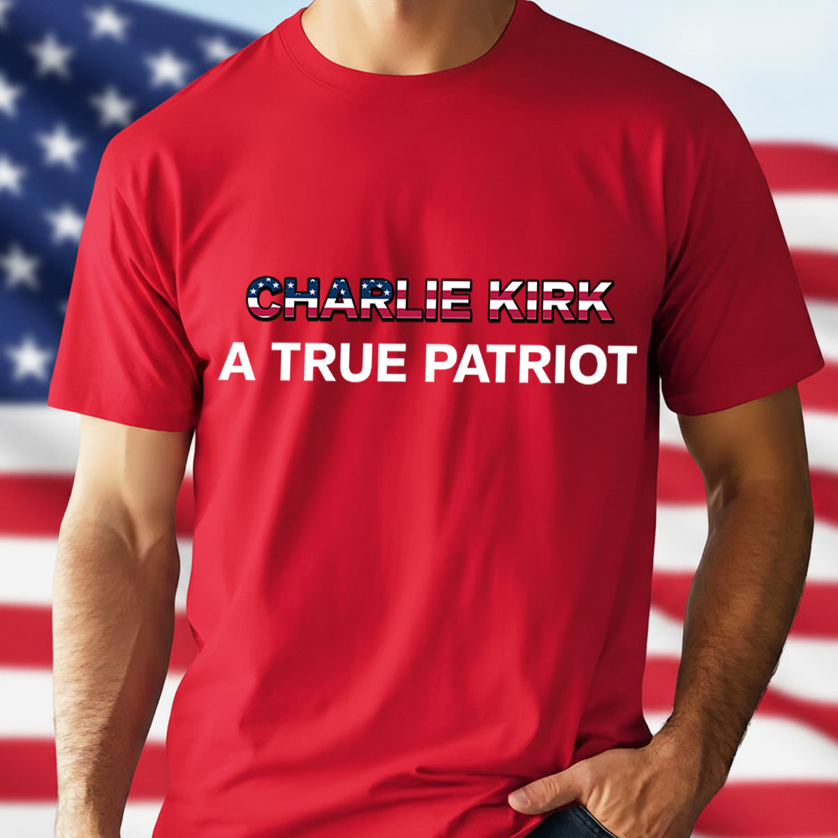 RIP Charlie Kirk A True Patriot Faith & Freedom Dark Shirt Gift for Charlie Kirk Supporters