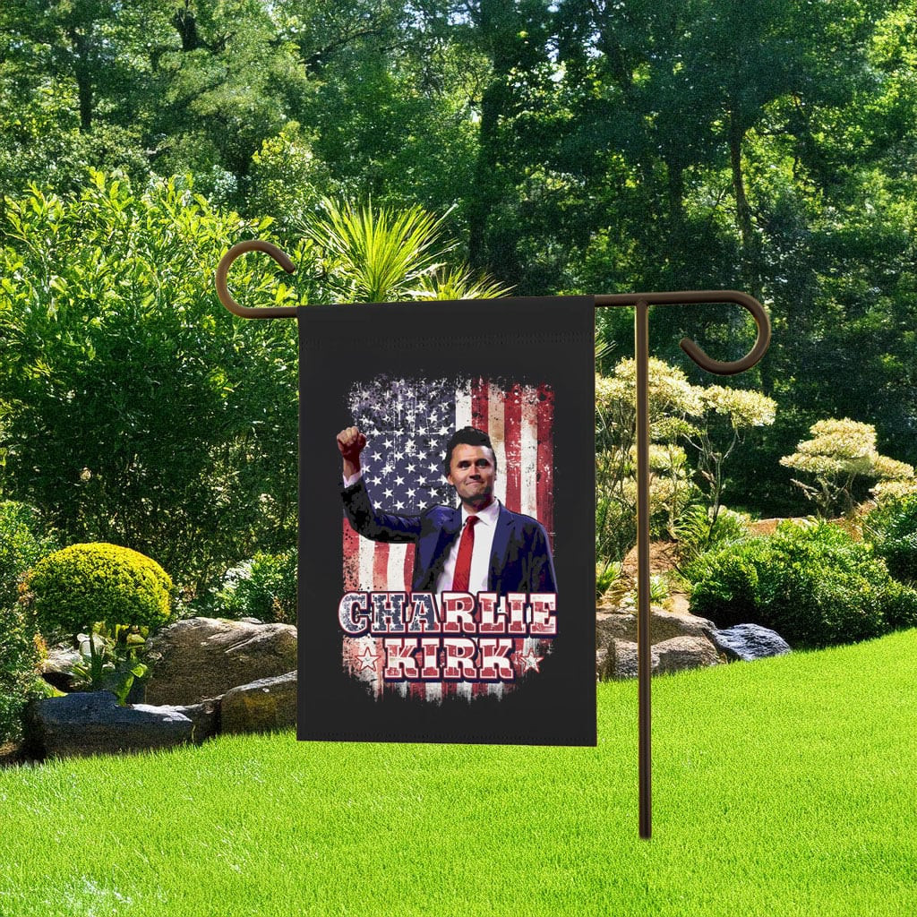 RIP Charlie Kirk Flag Patriotic American Tribute Banner Charlie Kirk Merch