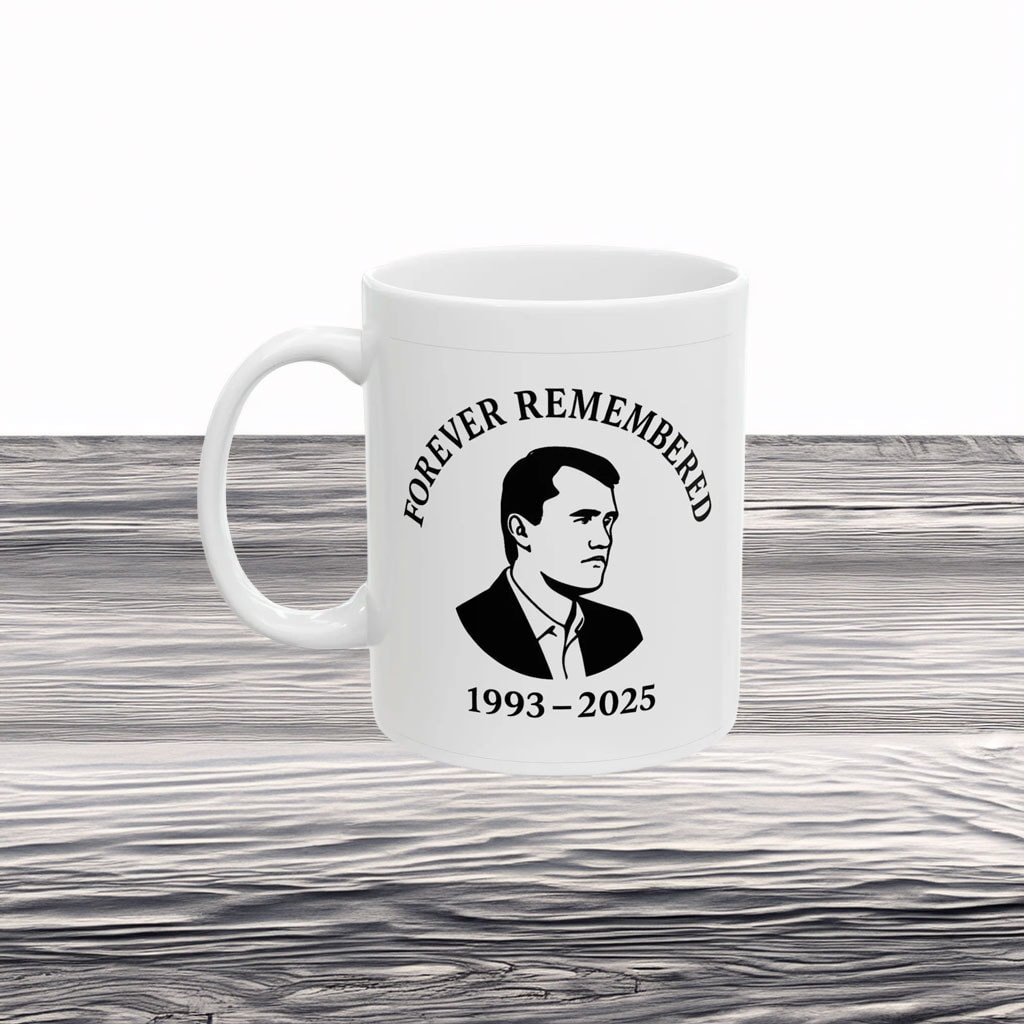 RIP Charlie Kirk Forever Remember Mug Charlie Kirk Merch Gifts For Supporters