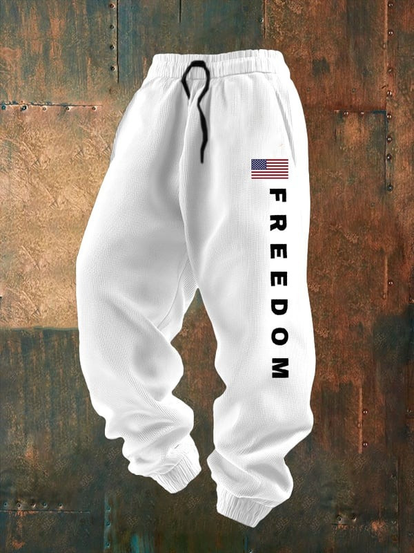 RIP Charlie Kirk Freedom White Sweatpants Charlie Kirk Apparel Merch For Conservatives