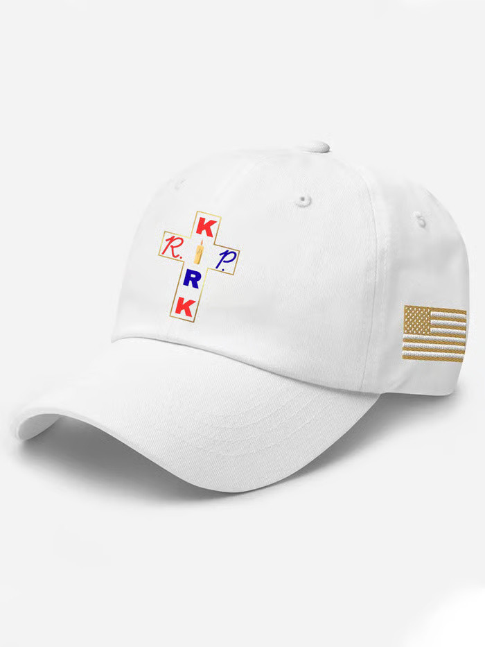 RIP Charlie Kirk Hat Embroidered Charlie Kirk Shooters Merchandise Patriotic Hat