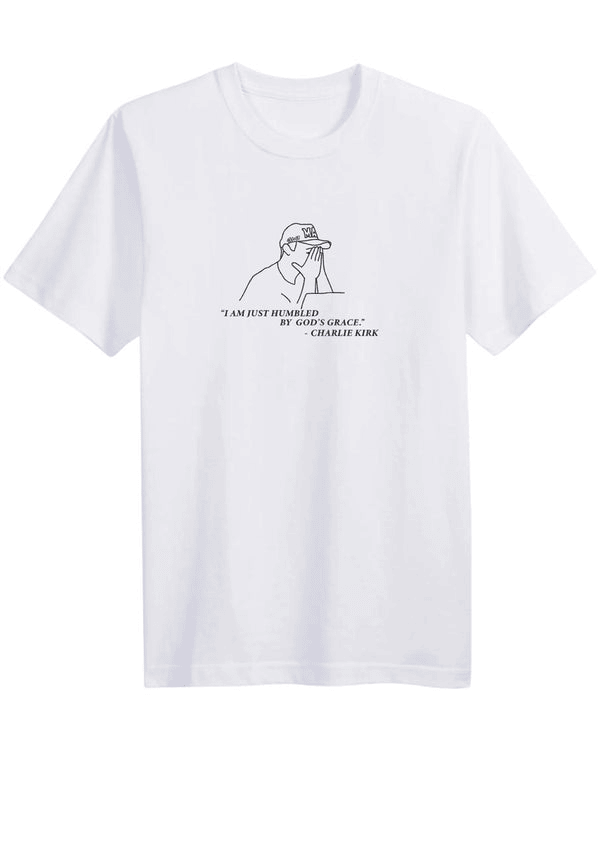 RIP Charlie Kirk Shirt Charlie Kirk Merchandise God's Grace T-Shirt Patriotic Gifts For Him