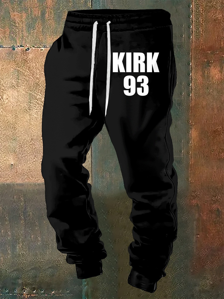 RIP Charlie Kirk Sweatpants Kirk 93 Apparel Merch Memorial Tribute Presents