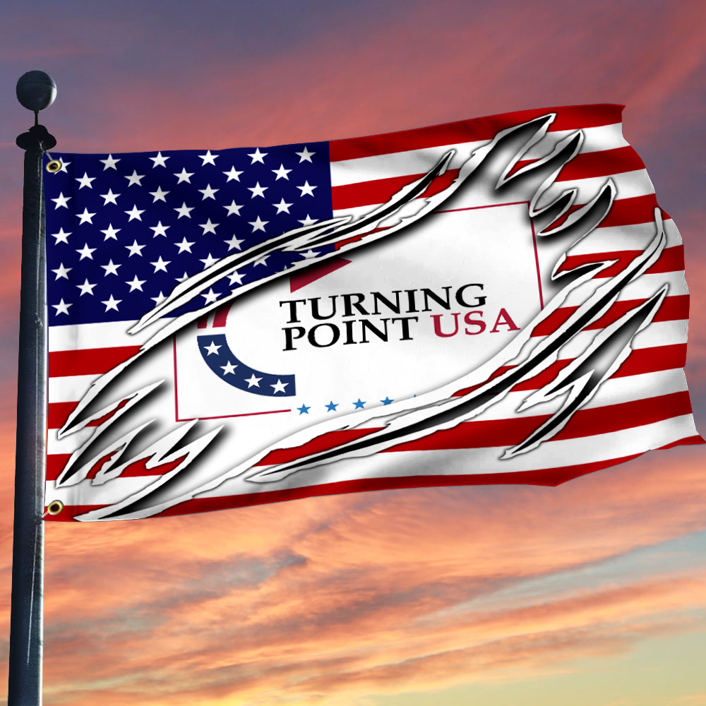 RIP Charlie Kirk Turning Point Flag Charlie Kirk Flag Outdoor Decor Gift Ideas