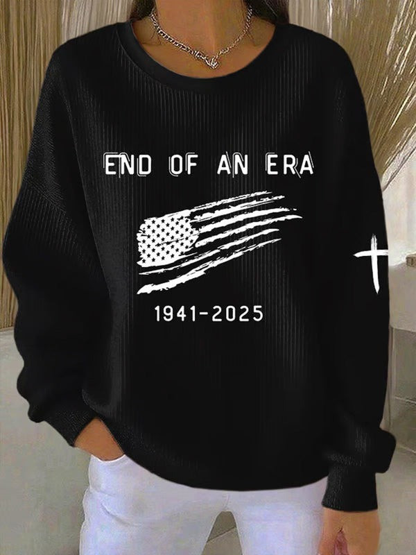 RIP Dick Cheney End Of An Era Sweatshirt Gulf War Era Leader Memorable Moment Gifts