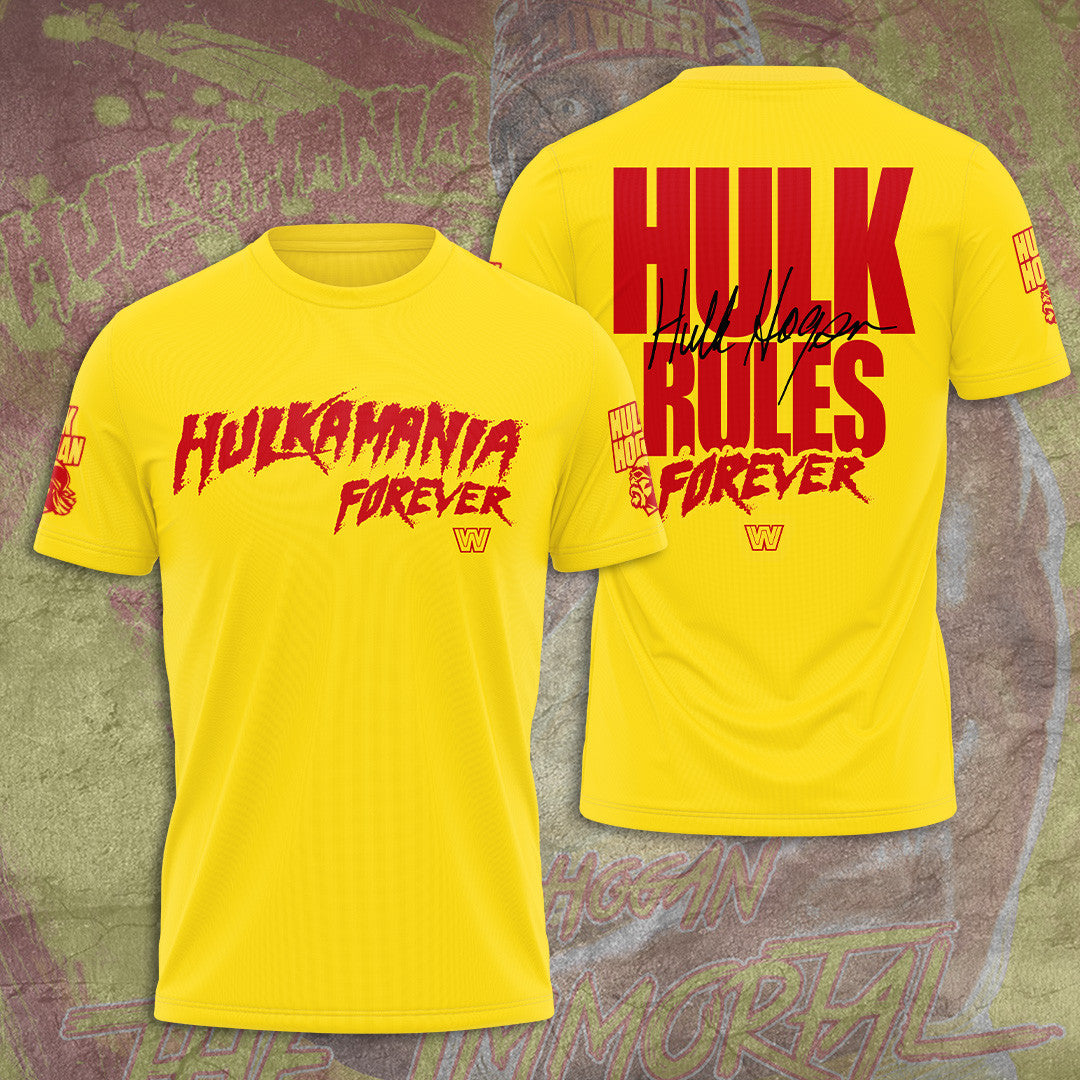 RIP Hulk Hogan T-Shirt Hulkamania Forever Shirt Hulk Rules Forever RIP Hulk Hogan T-Shirt Hulkamania Forever Shirt Hulk Rules Forever